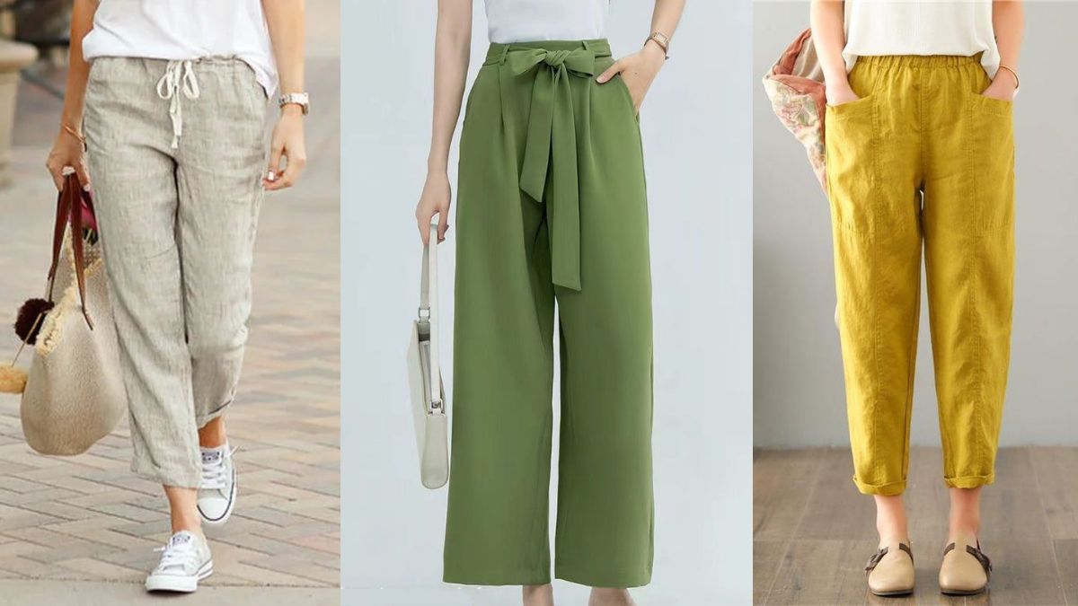 Top 10 Trendy Trousers Styles Every Woman Must Have in 2024 : हर महिला के पास होनी चाहिए ये ट्रेंडी ट्राउज़र स्टाइल्स